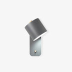Rotatable Cylinder Wall Sconce with Adjustable Spotlight Head