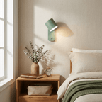 Rotatable Cylinder Wall Sconce with Adjustable Spotlight Head