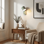 Rotatable Cylinder Wall Sconce with Adjustable Spotlight Head