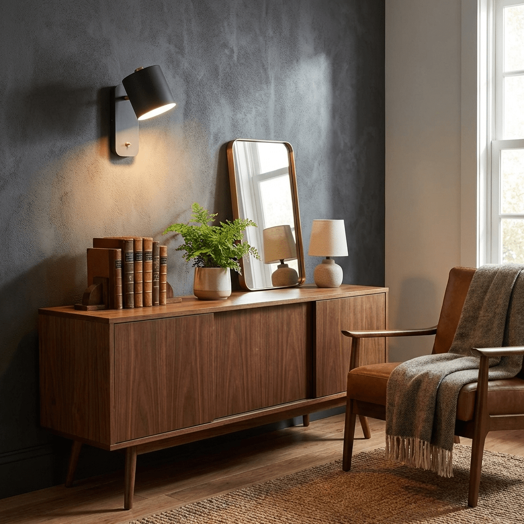 Rotatable Cylinder Wall Sconce with Adjustable Spotlight Head