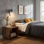 Rotatable Cylinder Wall Sconce with Adjustable Spotlight Head