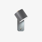 Rotatable Cylinder Wall Sconce with Adjustable Spotlight Head