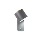 Rotatable Cylinder Wall Sconce with Adjustable Spotlight Head