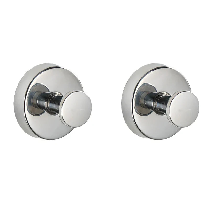 Suction Cup Hooks Heavy Duty Stainless Steel Wall Hook for Bathroom Kitchen Tile Glass and Mirror No Drilling Removable