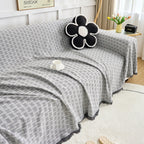 Extra Large Reversible Sofa Cover Soft Washable Polyester Cotton Couch Throw for High Back Sofas Pet Friendly