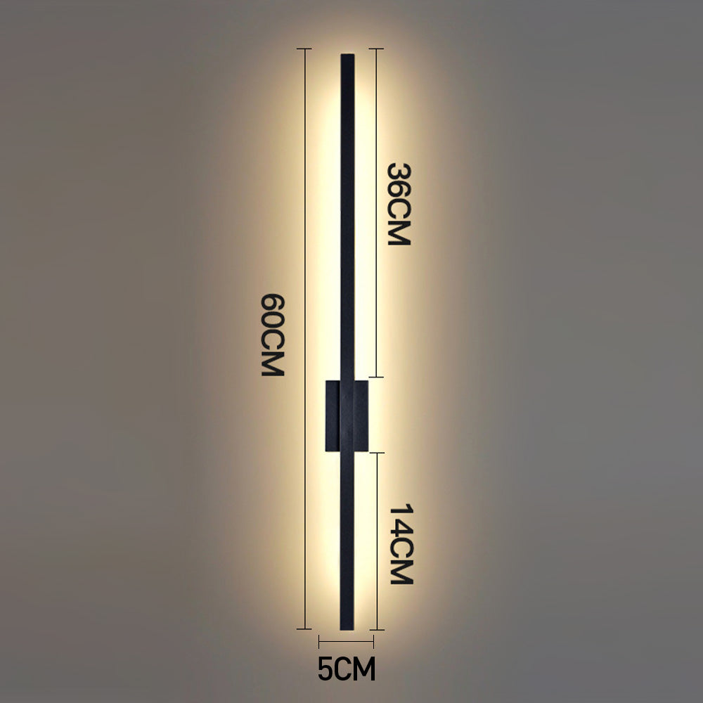 Vertical Bar Wall Sconce LED Light for Living Room | Warm White