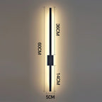 Vertical Bar Wall Sconce LED Light for Living Room | Warm White