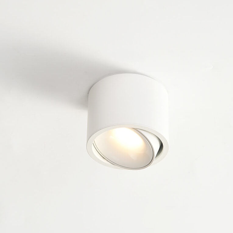 Modern Iron Flush Mount Ceiling Light With Built-In LED — Harbor Light Co.