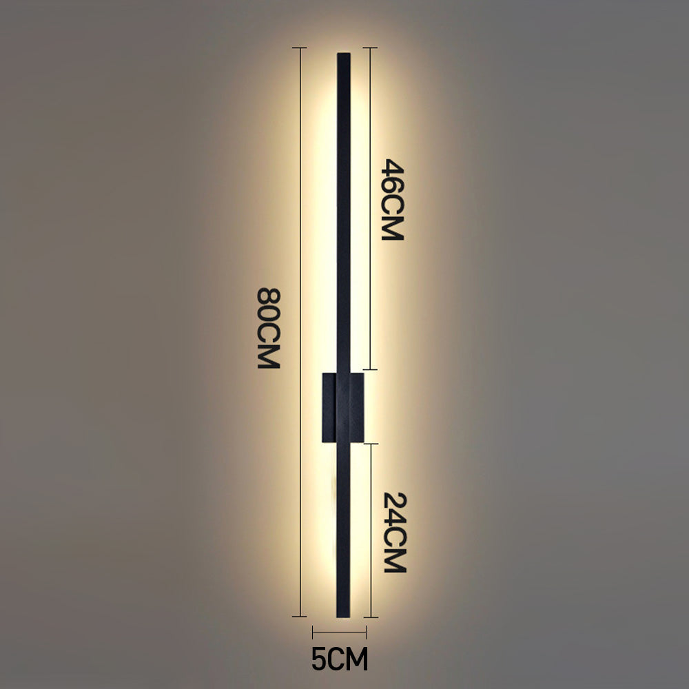 Vertical Bar Wall Sconce LED Light for Living Room | Warm White