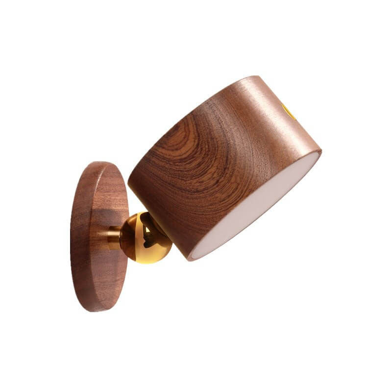 Modern Wood Cordless Wall Sconce With Rechargeable LED Glow — Harbor Light Co.