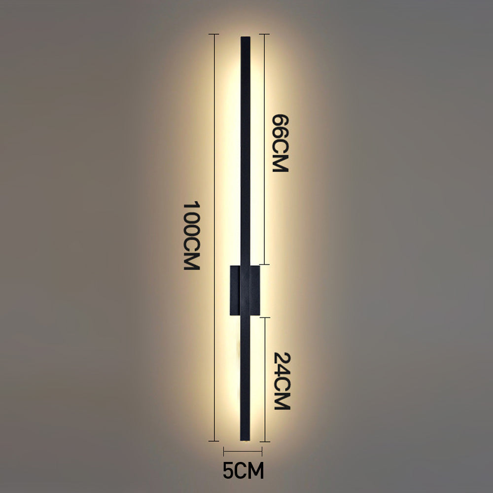 Vertical Bar Wall Sconce LED Light for Living Room | Warm White