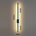 Vertical Bar Wall Sconce LED Light for Living Room | Warm White