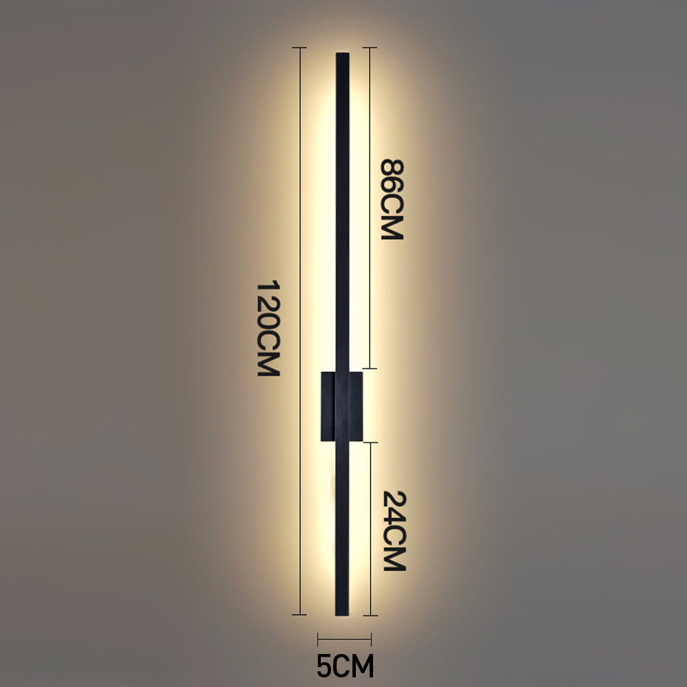 Vertical Bar Wall Sconce LED Light for Living Room | Warm White