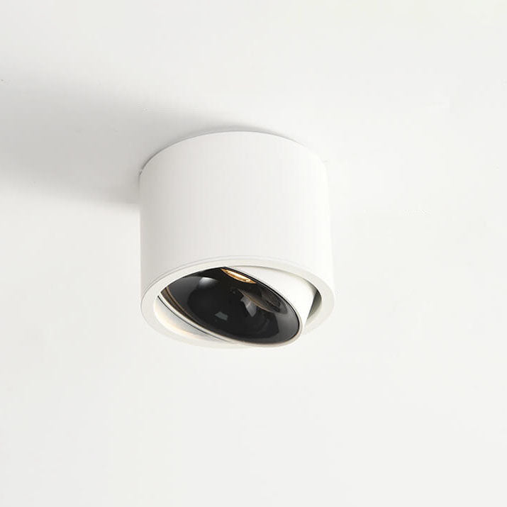 Modern Iron Flush Mount Ceiling Light With Built-In LED — Harbor Light Co.