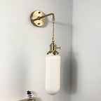 Modern Brass Ceramic Wall Sconce for Living Room — Harbor Light Co.