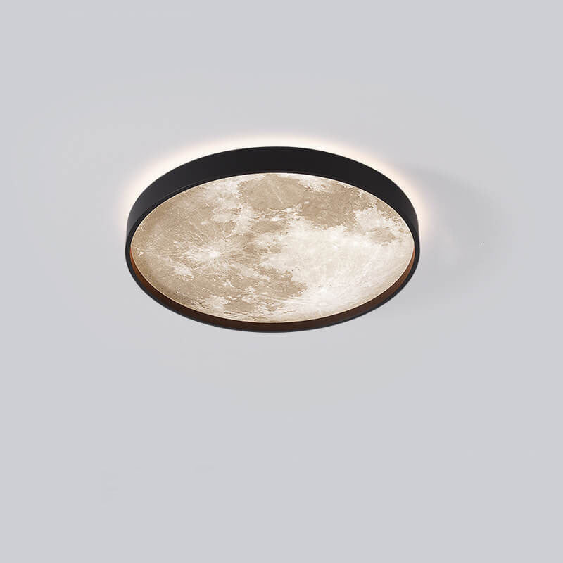 Modern Metal Flush Mount Ceiling Light With Dimmable Remote Control — Harbor Light Co.