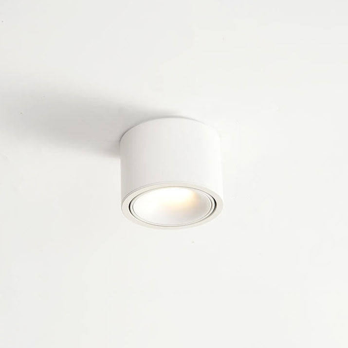 Modern Iron Flush Mount Ceiling Light With Built-In LED — Harbor Light Co.