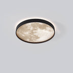 Modern Metal Flush Mount Ceiling Light With Dimmable Remote Control — Harbor Light Co.