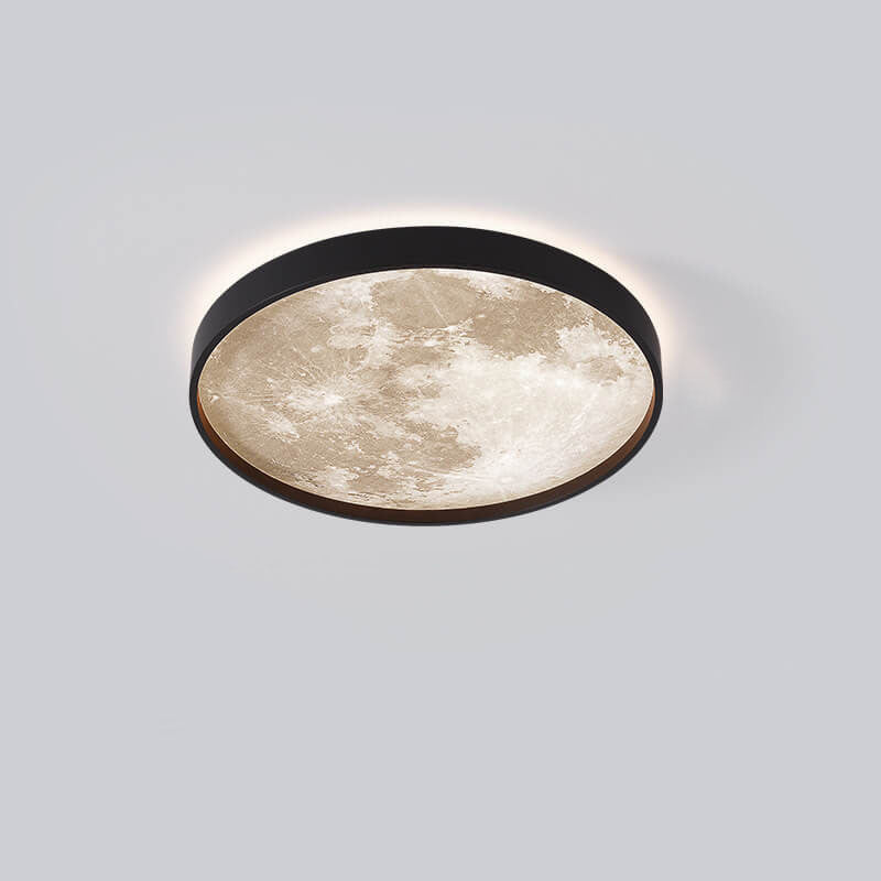 Modern Metal Flush Mount Ceiling Light With Dimmable Remote Control — Harbor Light Co.