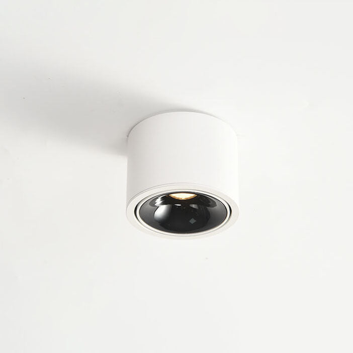 Modern Iron Flush Mount Ceiling Light With Built-In LED — Harbor Light Co.