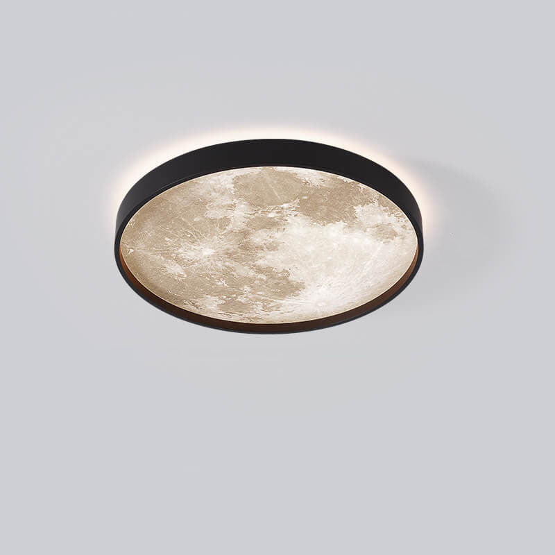 Modern Metal Flush Mount Ceiling Light With Dimmable Remote Control — Harbor Light Co.