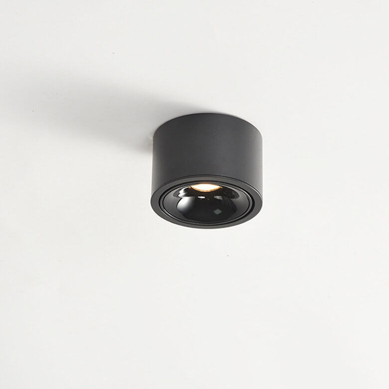 Modern Iron Flush Mount Ceiling Light With Built-In LED — Harbor Light Co.