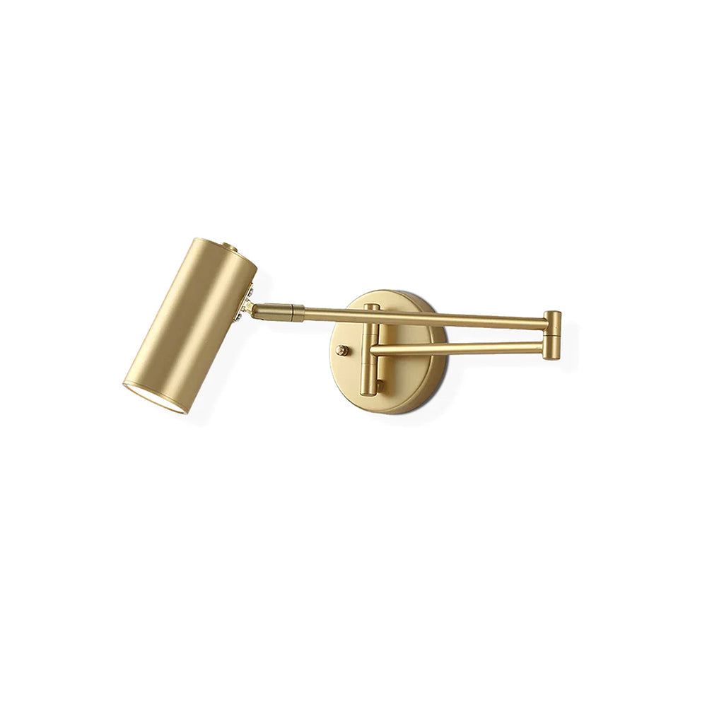 Modern Brass Wall Sconce With Three-Color Lighting — Harbor Light Co.