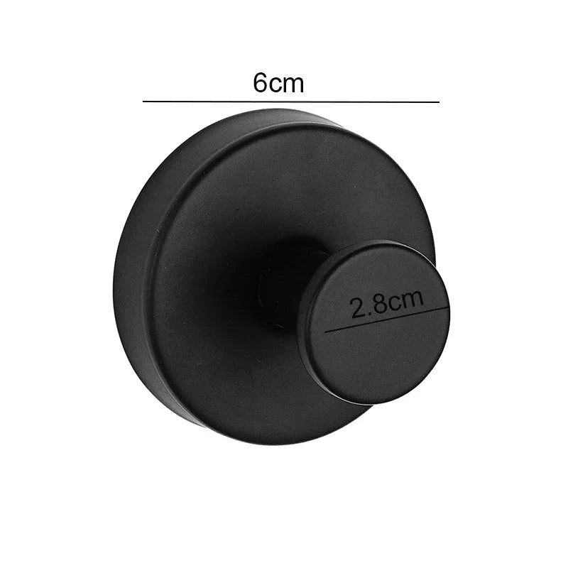 Suction Cup Hooks Heavy Duty Stainless Steel Wall Hook for Bathroom Kitchen Tile Glass and Mirror No Drilling Removable