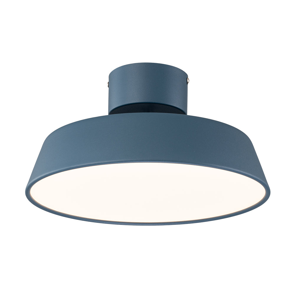 Modern Metal Semi-Flush Mount Ceiling Light for Living Room — Harbor Light Co.