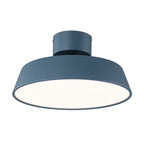 Modern Metal Semi-Flush Mount Ceiling Light for Living Room — Harbor Light Co.