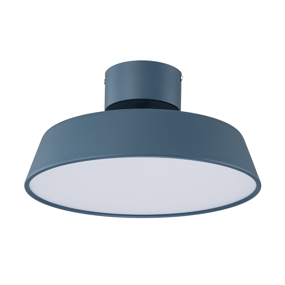 Modern Metal Semi-Flush Mount Ceiling Light for Living Room — Harbor Light Co.