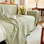 Extra Large Reversible Sofa Cover Soft Washable Polyester Cotton Couch Throw for High Back Sofas Pet Friendly
