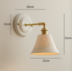 Vintage Ceramic Wall Sconce With Warm LED Glow — Harbor Light Co.