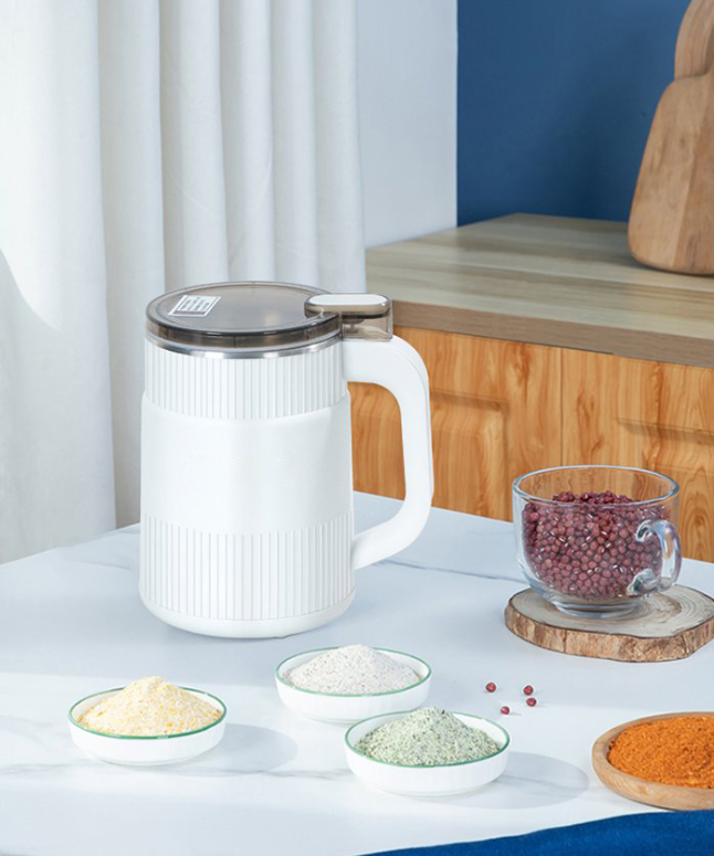 Electric Grain Mill Grinder for Grains Seeds Spices and Coffee Beans Compact Kitchen Mill with Stainless Steel Chamber
