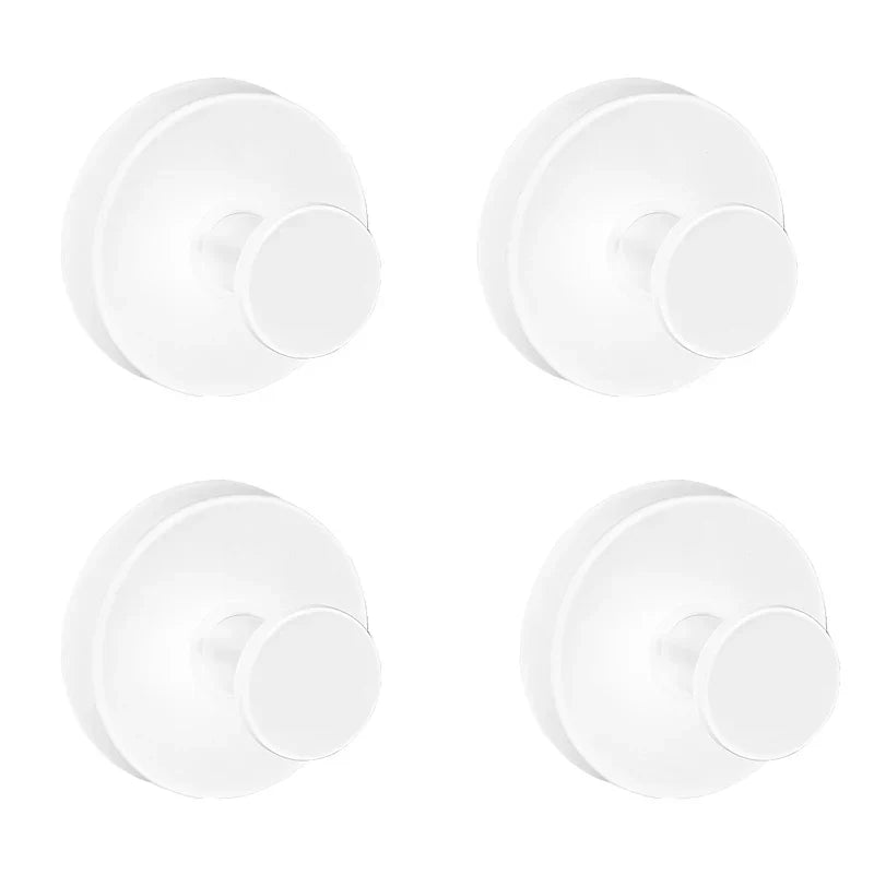 Suction Cup Hooks Heavy Duty Stainless Steel Wall Hook for Bathroom Kitchen Tile Glass and Mirror No Drilling Removable