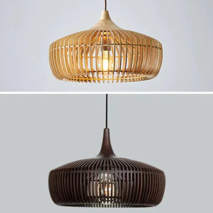 Scandinavian Wood Pendant Light for Living and Dining Rooms — Harbor Light Co.