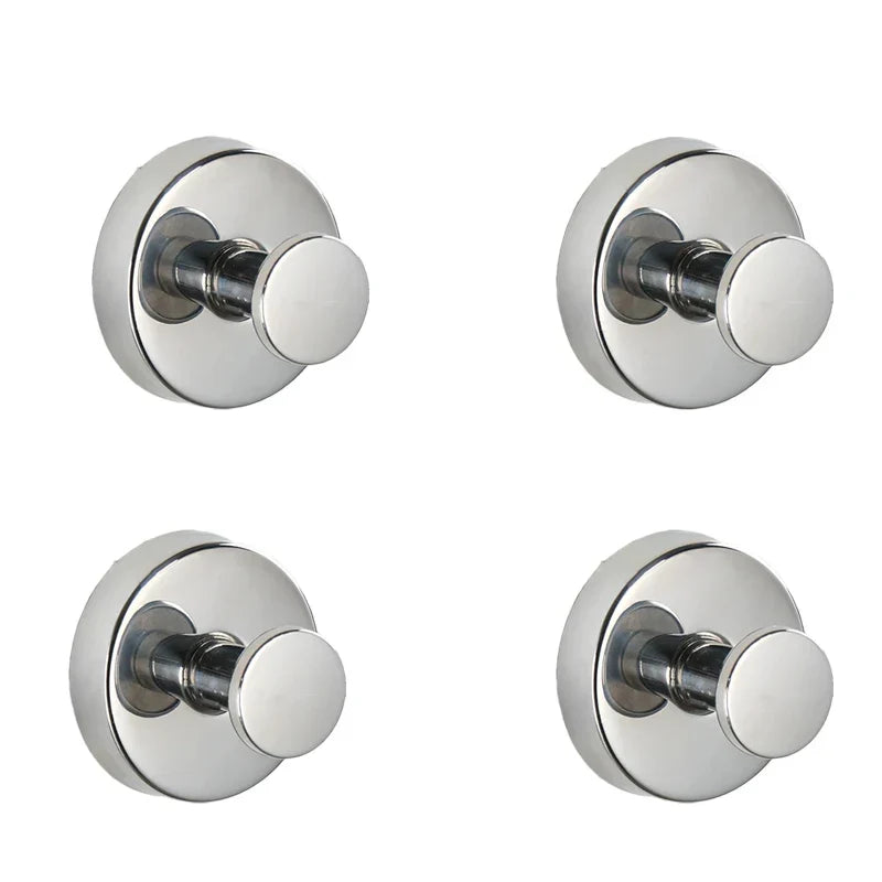 Suction Cup Hooks Heavy Duty Stainless Steel Wall Hook for Bathroom Kitchen Tile Glass and Mirror No Drilling Removable
