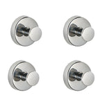 Suction Cup Hooks Heavy Duty Stainless Steel Wall Hook for Bathroom Kitchen Tile Glass and Mirror No Drilling Removable