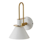 Modern Iron Wall Sconce With Warm LED Glow — Harbor Light Co.