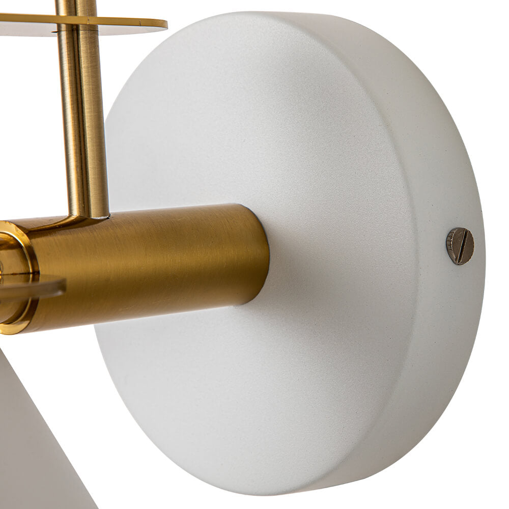 Modern Iron Wall Sconce With Warm LED Glow — Harbor Light Co.