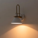 Modern Iron Wall Sconce With Warm LED Glow — Harbor Light Co.