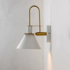 Modern Iron Wall Sconce With Warm LED Glow — Harbor Light Co.