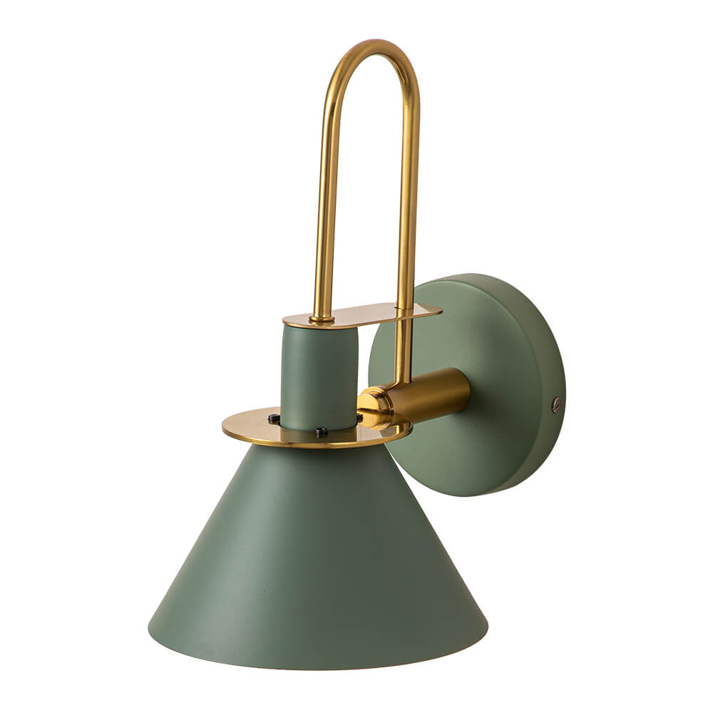 Modern Iron Wall Sconce With Warm LED Glow — Harbor Light Co.