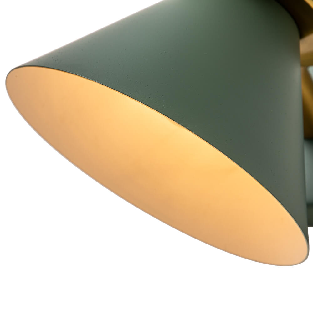 Modern Iron Wall Sconce With Warm LED Glow — Harbor Light Co.