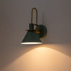 Modern Iron Wall Sconce With Warm LED Glow — Harbor Light Co.