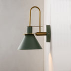 Modern Iron Wall Sconce With Warm LED Glow — Harbor Light Co.