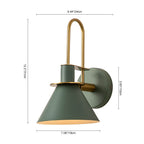 Modern Iron Wall Sconce With Warm LED Glow — Harbor Light Co.