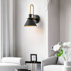 Modern Iron Wall Sconce With Warm LED Glow — Harbor Light Co.