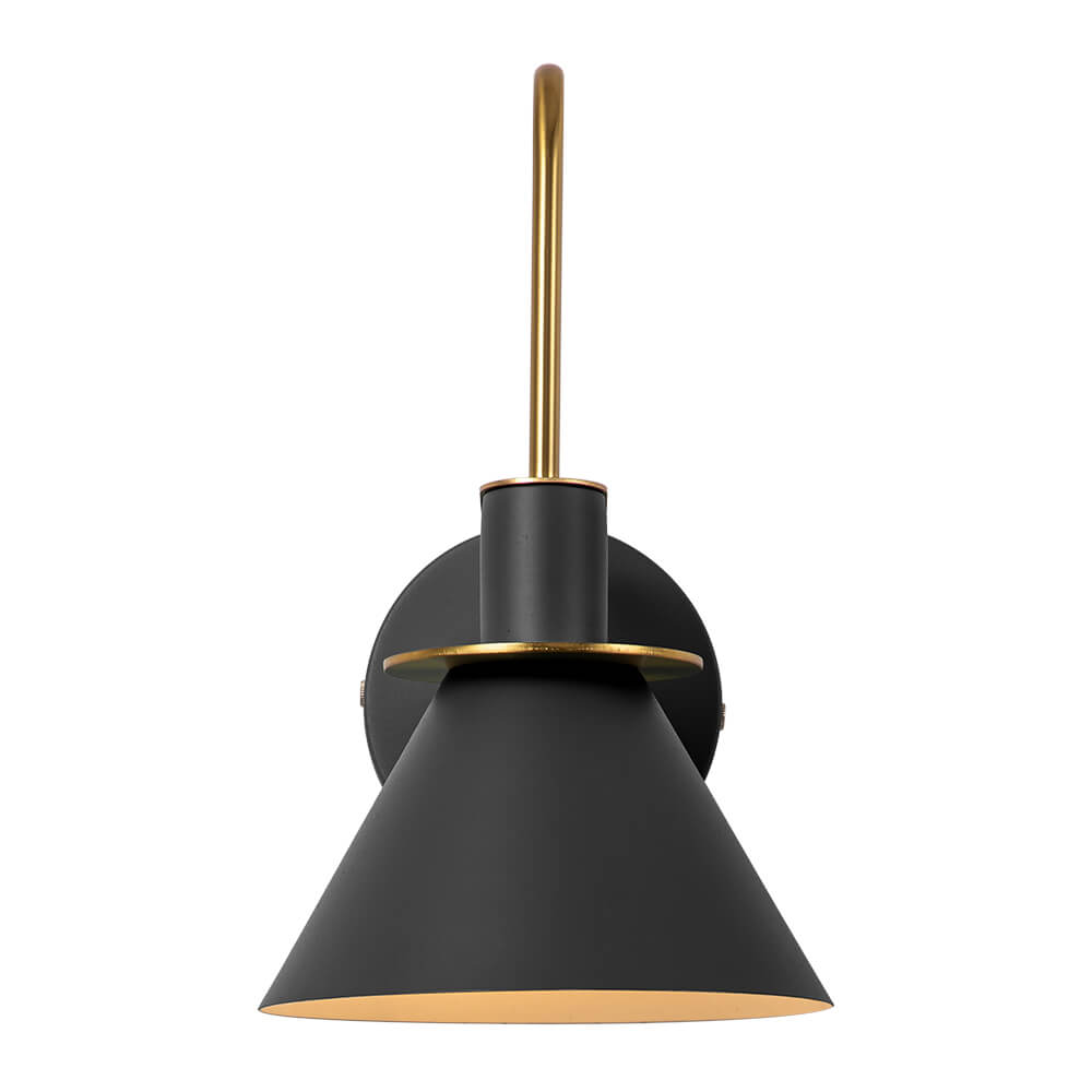 Modern Iron Wall Sconce With Warm LED Glow — Harbor Light Co.
