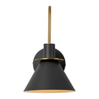 Modern Iron Wall Sconce With Warm LED Glow — Harbor Light Co.